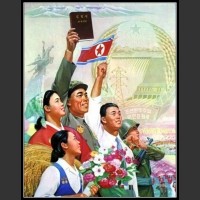Plakaty Korea Północna 1801